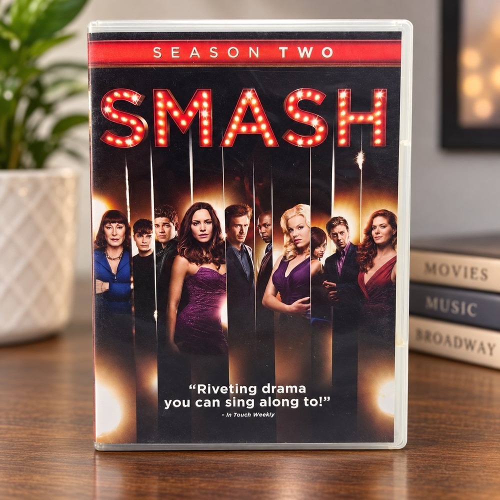 Smash Season 2 DVD Complete Second Season 4-Disc Set NBC TV Series
